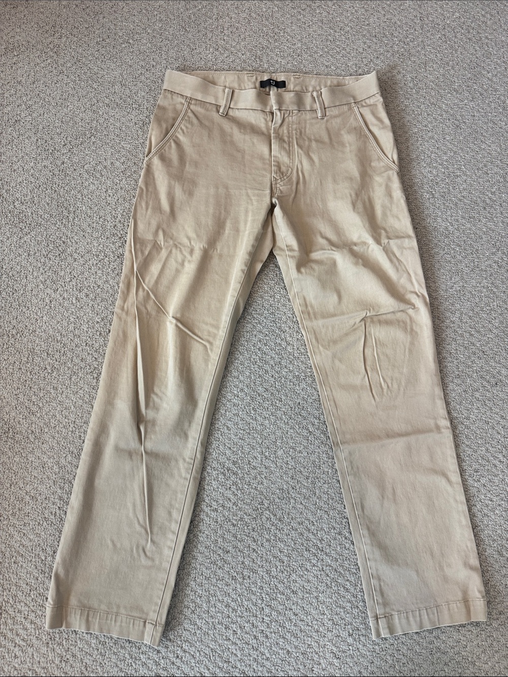 Jil Sander Uniqlo +J Men's Tan Chino Pants